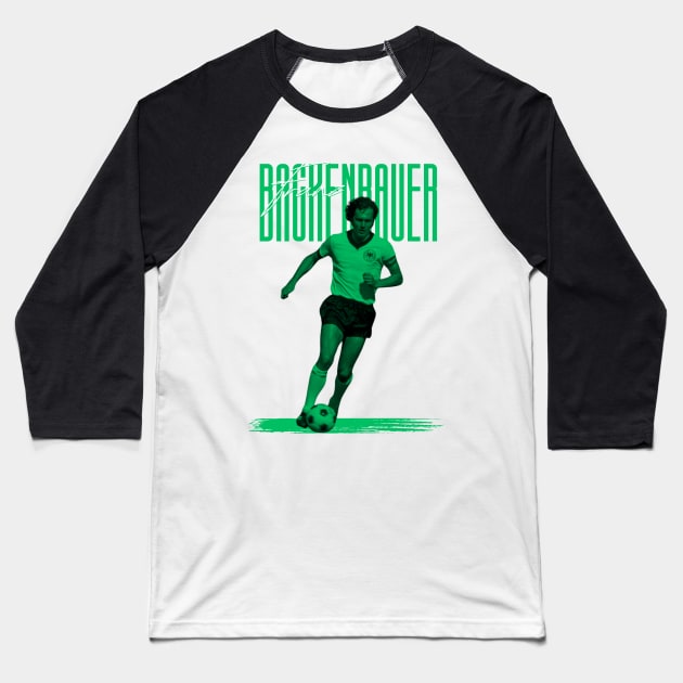 Franz backenbauer///original retro Baseball T-Shirt by DetikWaktu